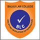 Balaji Law College Logo