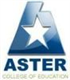 ASTER COLLEGE OF EDUCATION Logo