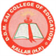 DAWARKA DASS MEMORIAL SAI INSTITUTE OF EDUCATION TRAINING Logo