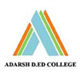 ADARSH D ED COLLEGE Logo
