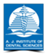 A. J. Institute of Dental Sciences Logo