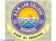 B. S. M. Law College Logo