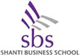 Shanti Business School Logo