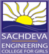 Sachdeva Engineering College For Girls, Mohali Logo