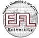 EFL University Logo