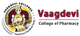 Vagdevi College of Pharmacy an research center,Mukthar Logo