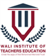 Wali Institute of Teachers Education Logo