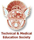 Tech. & Medical Education Society's J. T. Mahajan College of Engineering Logo