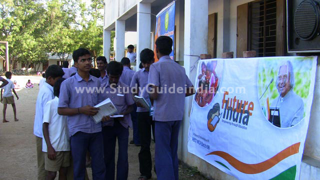 Free Career Guidance Programme & Book Distribution in association Future India Trust.